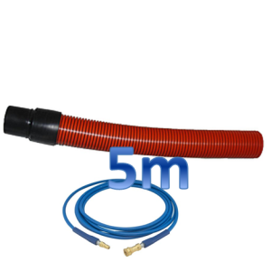 Size: 5m Vacuum Hose + Solution Hose