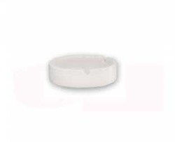 a1 12.0cm ceramic white ashtray