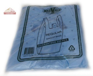 b1 sb singlet hand bag 50x25,13cm medium blue bags, checkout bags 326a