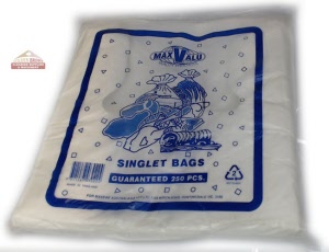 b1 sb singlet hand bag 55x30,18cm large white check out 326a