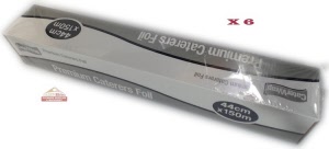 f3 fw1 aluminum foil heavy duty 44cmx150m 3231