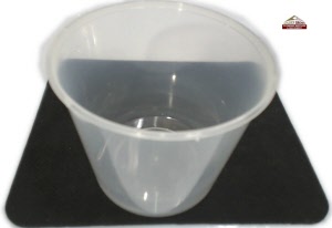 p3 ca3 plastic container 750 mil round 445a