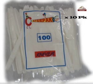 p4 kn1 plastic knives white economy 100pk 100pk 344 cuhke ac