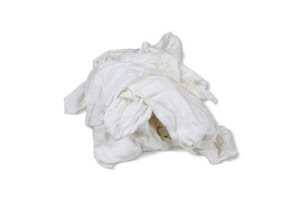 r1 ret singlet pure white cotton recycle rags 10kg