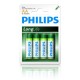 s6 bt philips battery zinc carbon aa